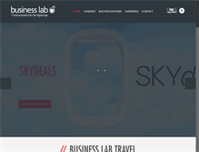 Tablet Screenshot of businesslab.com